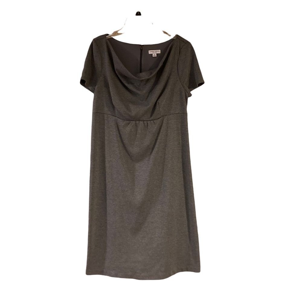 Liz Lange Maternity for Target maternity dress knee length cowl neck size M